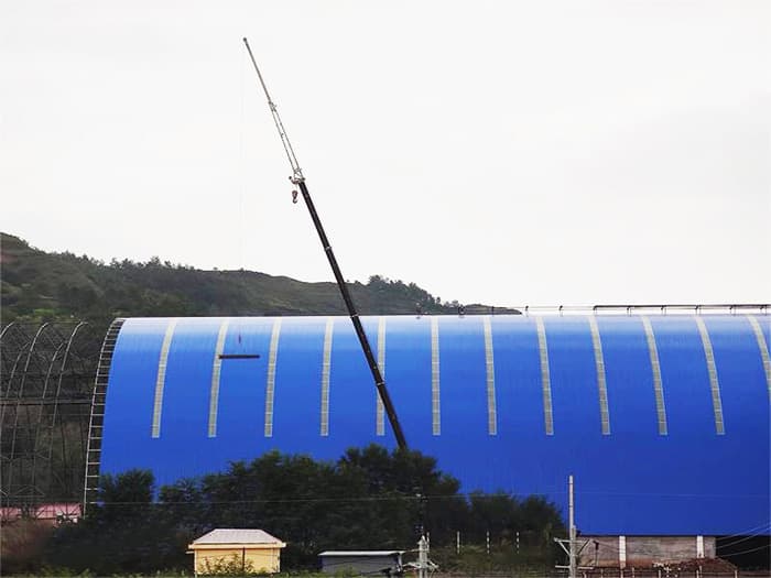 睢宁煤棚网架工程